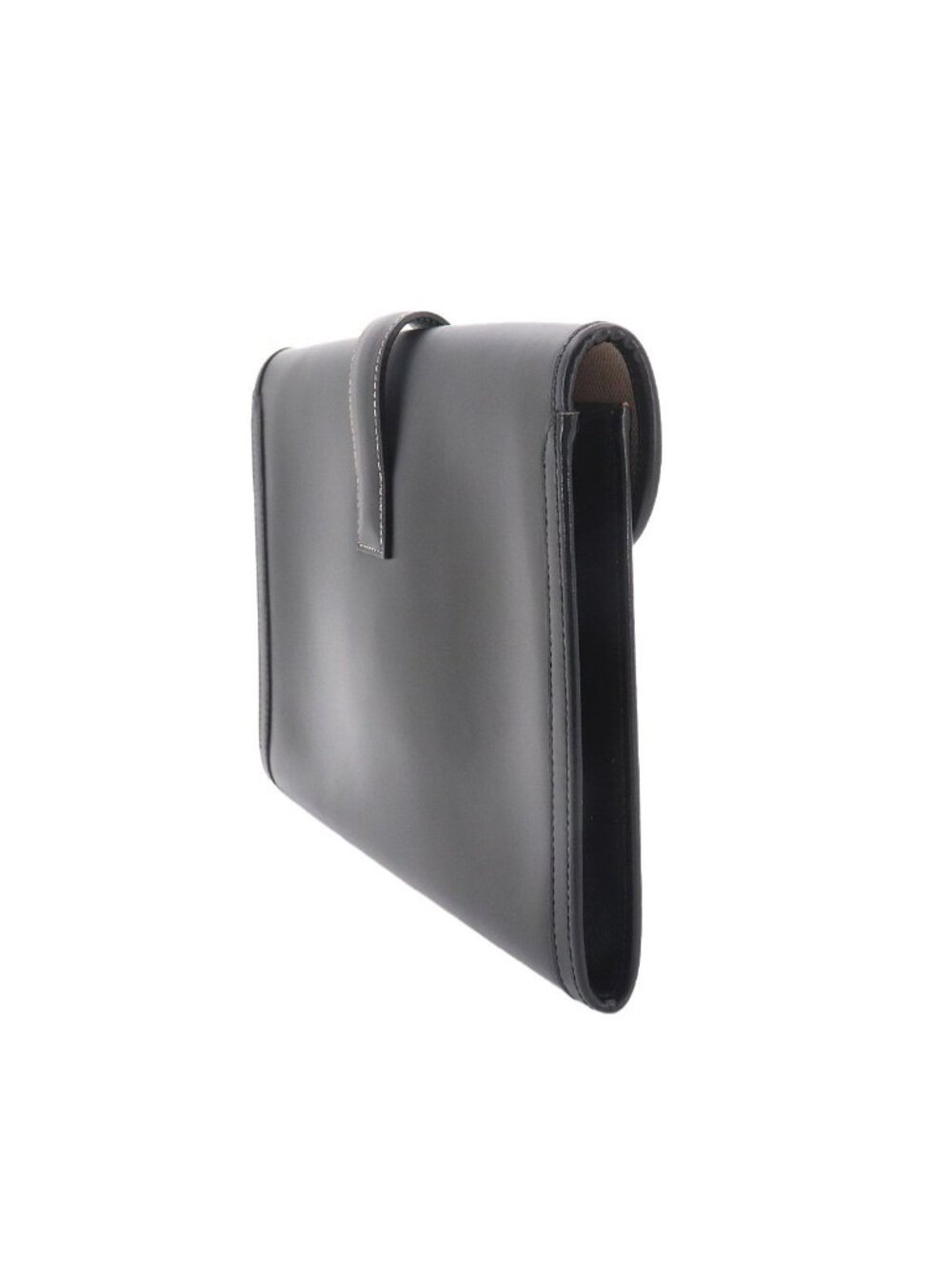 Hermes Jige PM Clutch Box Calf Black - Picture 3 of 10